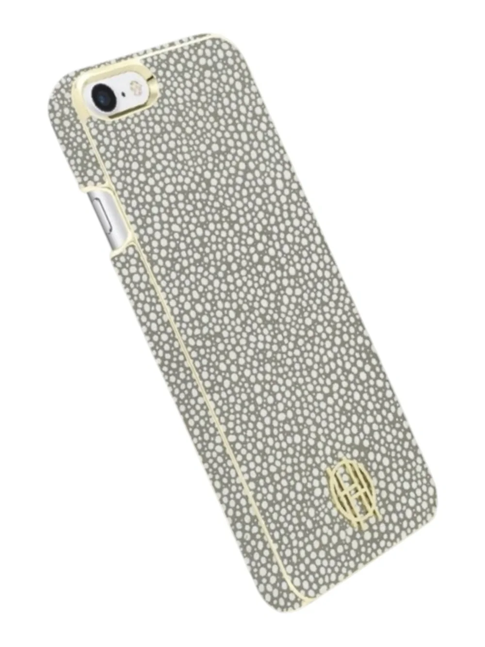 new House of Harlow 1960 ☏ Snap iPhone 6 / 7 Case ☏ Gold Printed Polka Dots ☏